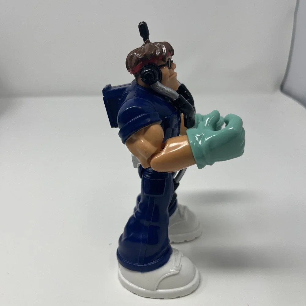 Perry Medic W/ Backpack Rescue Heroes Mattel 2000 7